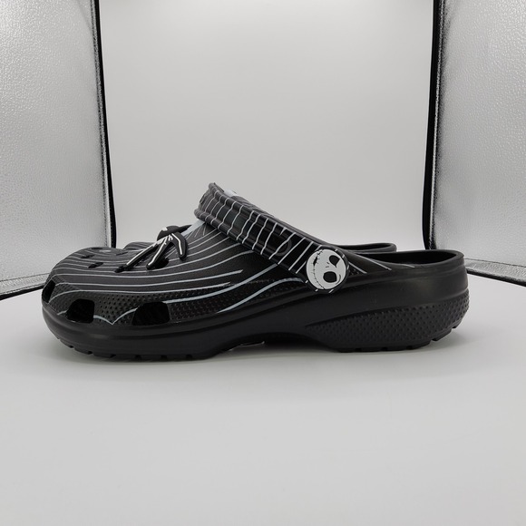 Crocs Nightmare Before Christmas Mens Size 10 Classic Clog Jack Skellington NEW - Picture 3 of 8